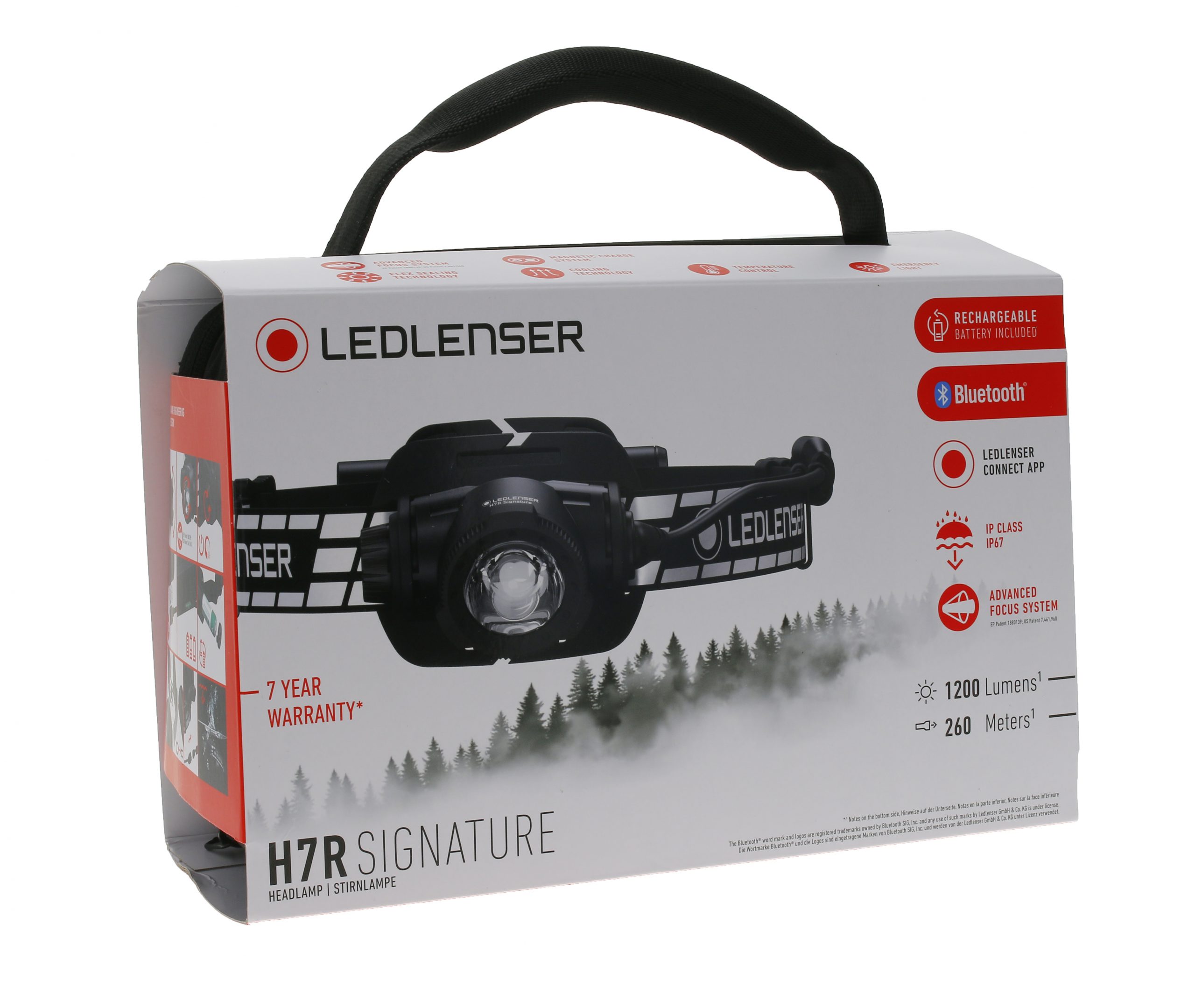 Led Lenser H7R SIGNATURE LED Headlamp (SG1200) Stealth Mode Suppliers  Of Top Quality Workwear