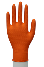 Orange Gripper Glove