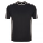 ORN Workwear - Avocet Two Tone Polyester T-Shirt - 1008 black graphite front
