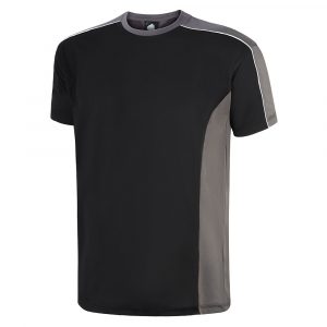 ORN Workwear - Avocet Two Tone Polyester T-Shirt - 1008 black graphite side