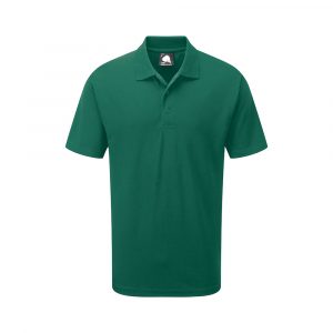 ORN Workwear - Raven Classic Polo shirt - 1130 bottle green front