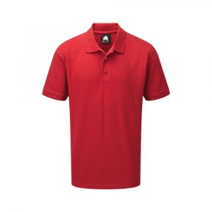 ORN Workwear - Eagle Premium Polo shirt - 1150 red front