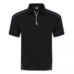 ORN Workwear - Fireback Wicking Polyester Polo shirt - 1183 black front