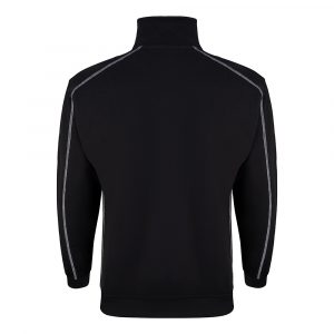 ORN Workwear - Crane Quarter 1/4 Zip Sweatshirt - 1240 black back