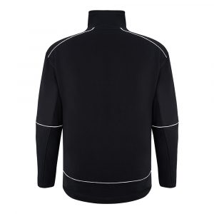 ORN Workwear - Fireback Quarter 1/4 Zip Sweatshirt - 1283 black back