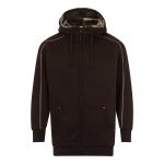 ORN Workwear - Crane Fur-Lined Hooded Sweatshirt Hoodie - 1285 black front