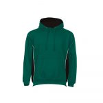 ORN Workwear - Silverswift Hooded Sweatshirt - 1295 bottle green black front