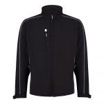 ORN Workwear - Crane Fur-lined Softshell Jacket - 4240 black back