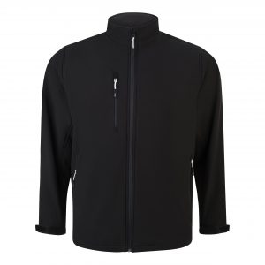 ORN Workwear - Cardinal Heated Winter Softshell Jacket- 4900 black front