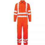 ORN Workwear - Shrike Coverall Hi Vis Boilersuit - 6600 orange front